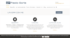 Desktop Screenshot of paologorla.com