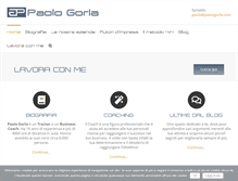 Tablet Screenshot of paologorla.com